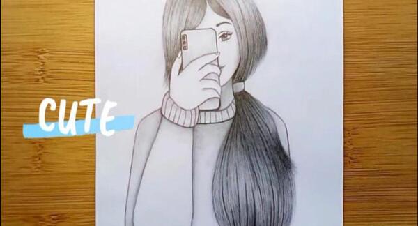 عکس یادگیری نقاشی سیاه قلم