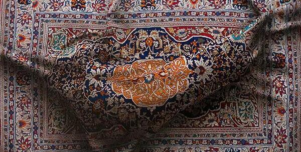عکس نقاشی طرح قالی ساده