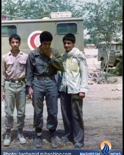حاج قاسم عکاس عکس سه نفره کدام رزمندگان بود