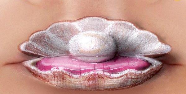 عکس نقاشی های زیبا از لب