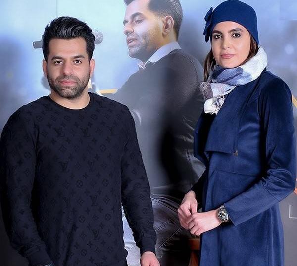 عکس زن واقعی رضا بهرام