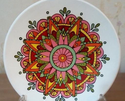 عکس طرح سنتی برای نقاشی روی سفال