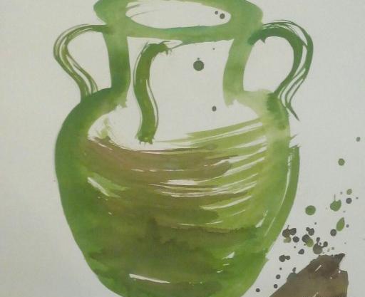 عکس نقاشی ظرف