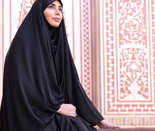 عکس چادر دبی