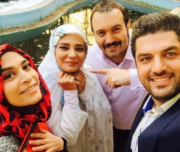 عکس زن واقعی کامبیز دیرباز