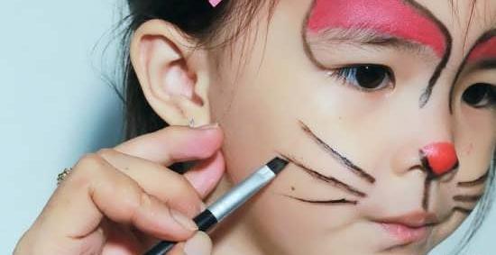عکس نقاشی ساده صورت کودک