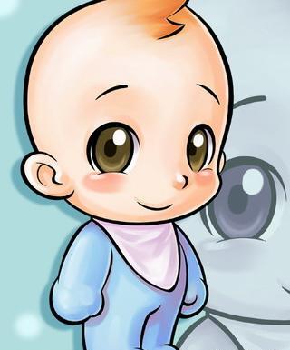 عکس نی نی پسر کارتونی