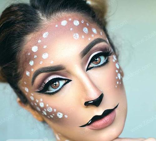 عکس طرح نقاشی صورت هالووین