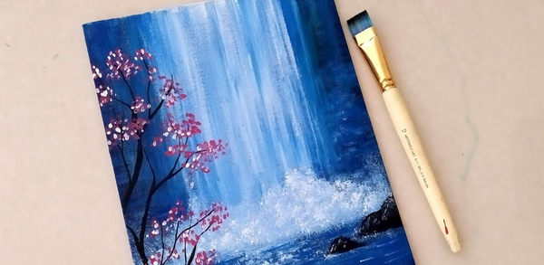 عکس طرح طبیعت برای نقاشی روی بوم