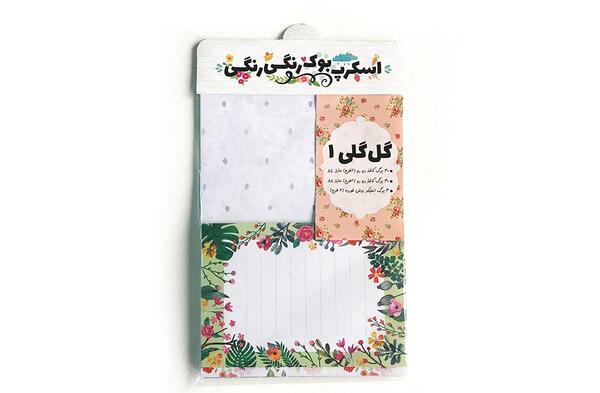 عکس نقاشی گل اسکرپ بوکی