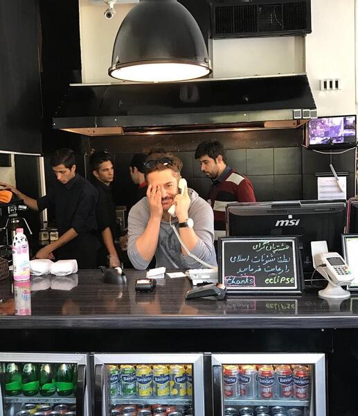 عکس دبی محمدرضا گلزار