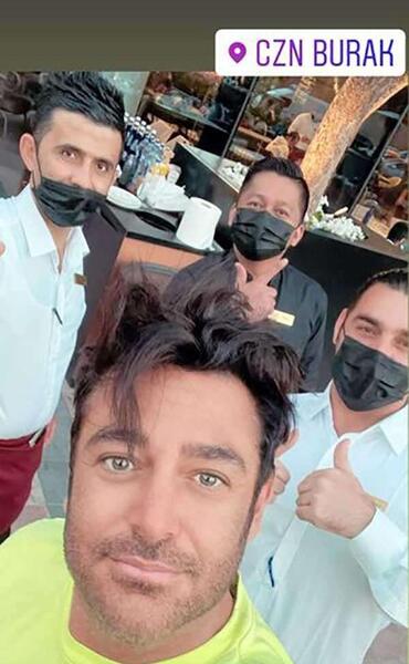 عکس دبی محمدرضا گلزار