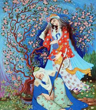 عکس نقاشی مدرن نگارگری