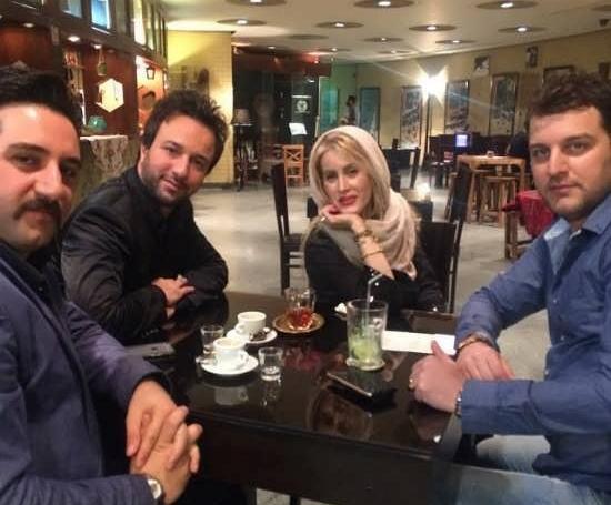 عکس همسر باربد بابایی مجری شب کوک