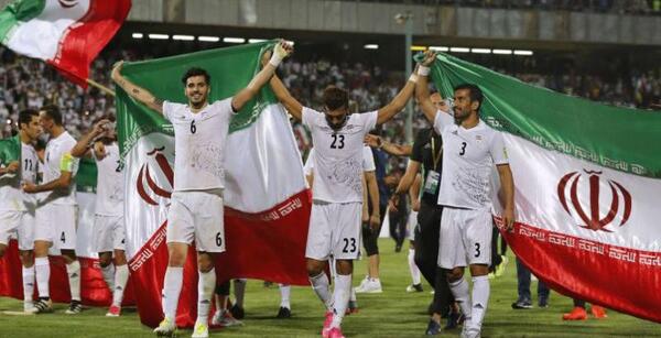 عکس پرچم ایران در جام جهانی