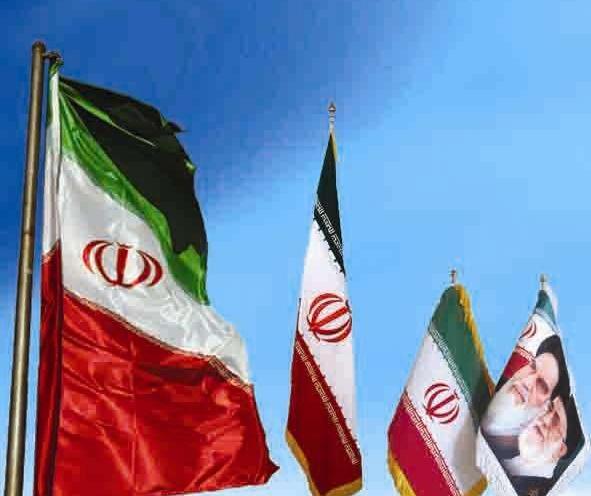 عکس پرچم ایران رومیزی