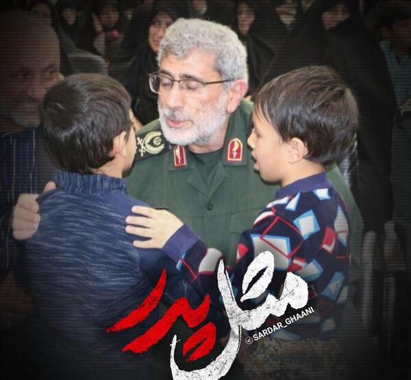 عکس روز مرد حاج قاسم سلیمانی