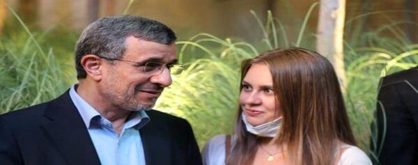 عکس احمدی نژاد دبی