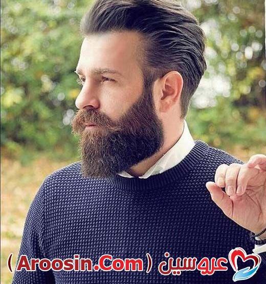ژست عکس مردانه با ریش