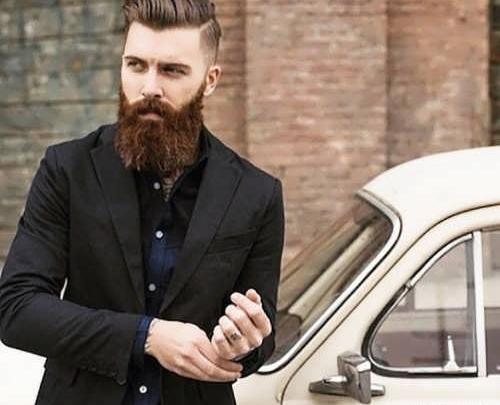 ژست عکس مردانه با ریش