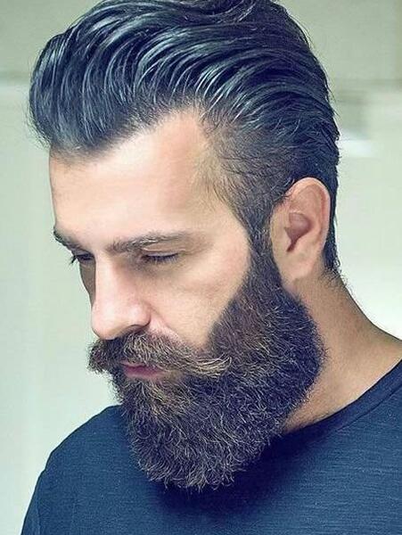 ژست عکس مردانه با ریش