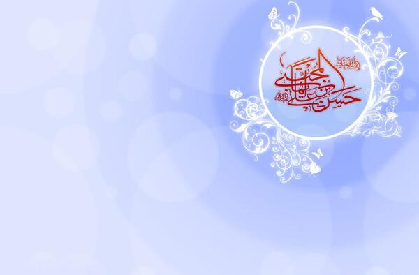 عکس بک گراند ولادت امام حسین