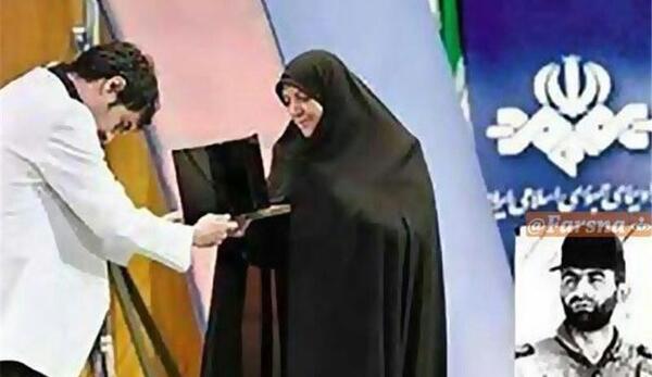عکس همسر ضرغامی