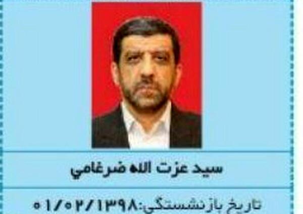 عکس همسر ضرغامی
