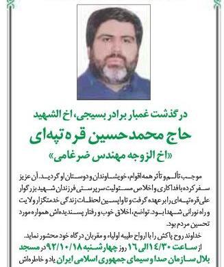 عکس همسر ضرغامی