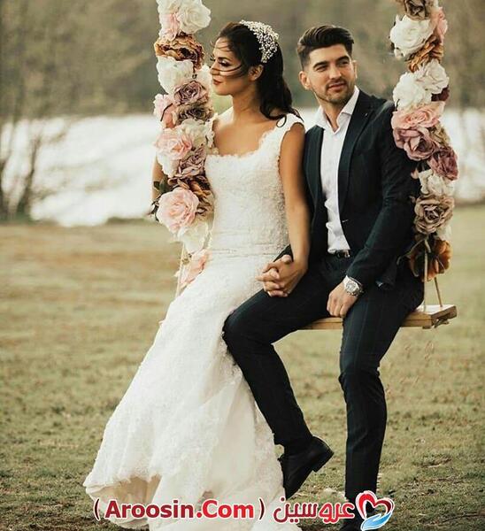 عکس ژست عروس و داماد شیک