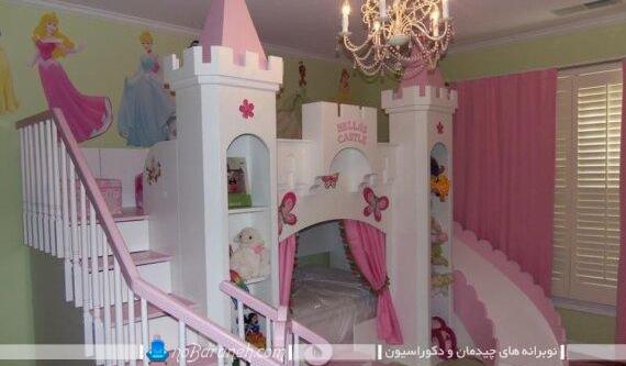 عکس تخت خواب قصری