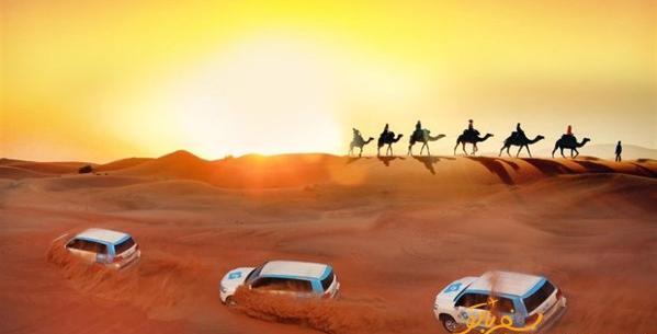 عکس صحرای دبی