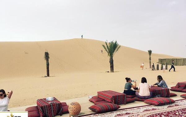 عکس صحرای دبی