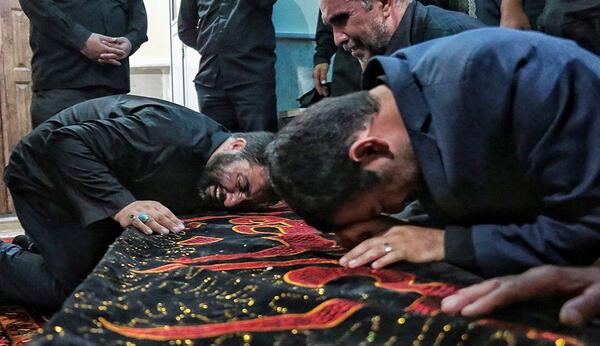 عکس همسر محمد باقر منصوری ودخترش