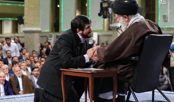عکس همسر محمد باقر منصوری ودخترش