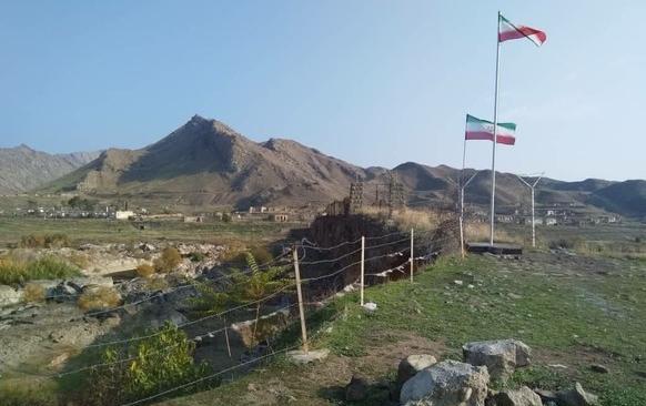 عکس پرچم ایران و آذربایجان