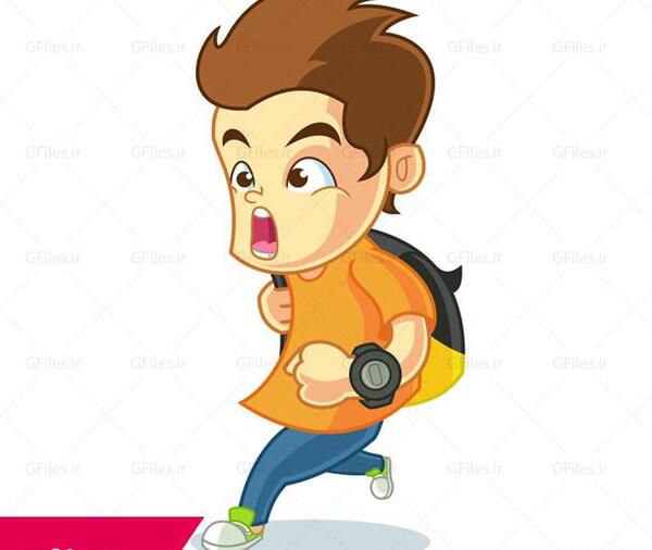 عکس شخصیت کارتونی پسر