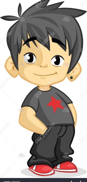 عکس شخصیت کارتونی پسر