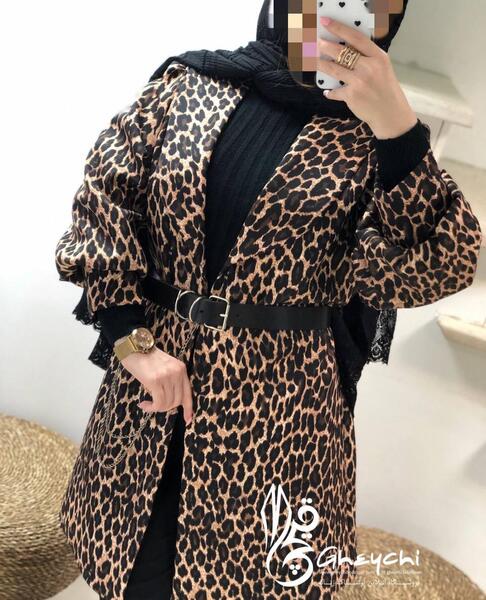 عکس مانتوی پلنگی