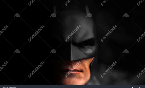 عکس صورت بتمن