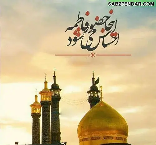 عکس پروفایل حضرت معصومه شهادت