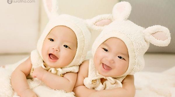 عکس نی نی ناز دوقلو