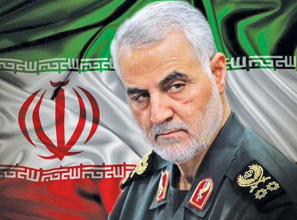عکس پرچم ایران سردار سلیمانی