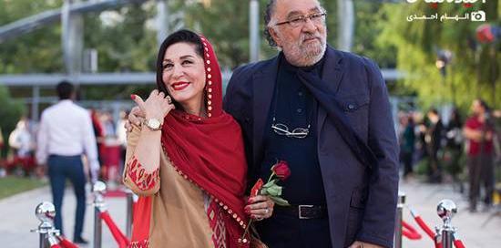 عکس همسر غفوریان در جشن حافظ