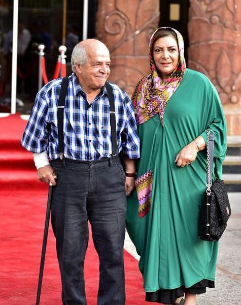 عکس همسر غفوریان در جشن حافظ