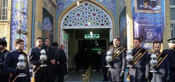 عکس خادمین حضرت معصومه