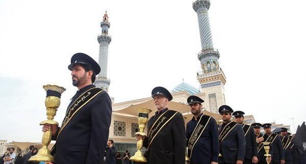 عکس خادمین حضرت معصومه