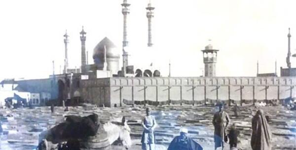 عکس حرم حضرت معصومه قدیمی