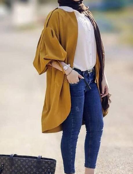 عکس زیر مانتویی