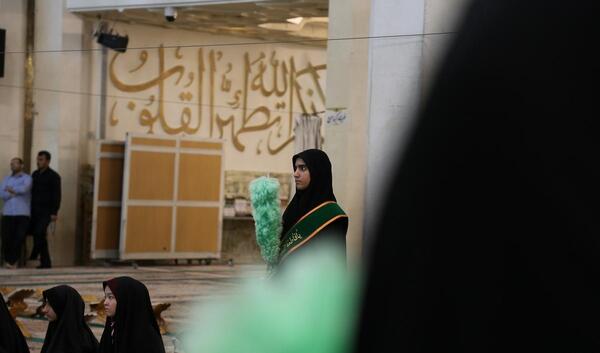 عکس خادم حضرت معصومه